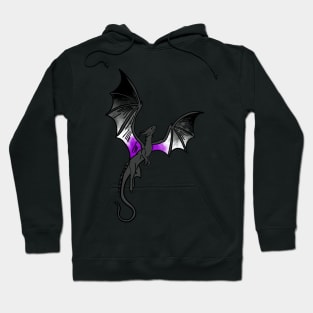 Pride Dragon: Asexual Hoodie